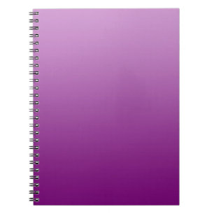 NUR FARB gradients - magenta Notizblock