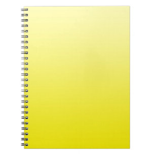 NUR FARB gradients - Zitrone Notizblock