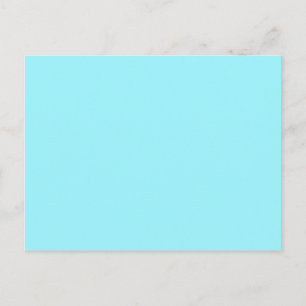 NUR FARBE - Cyan Postkarte