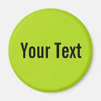NUR FARBE / Hellgrün + Ihr Text