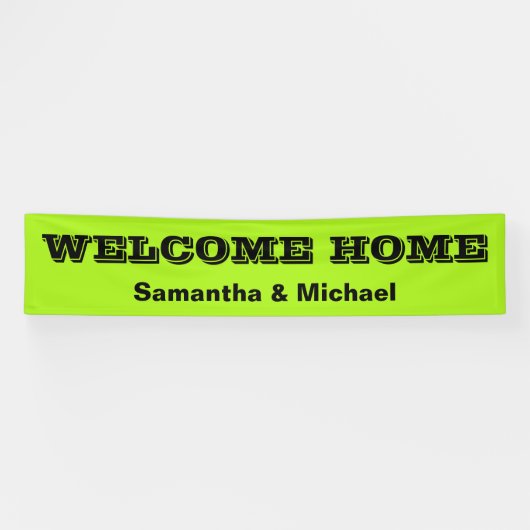 Nur Farbe Hintergrund - Frühlingsgrün + Ihre Ideen Banner (Horizontal)