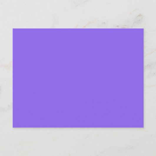 NUR FARBE - lila Postkarte (Vorderseite)
