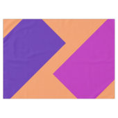 NUR FARBE Muster violette Magenta + Ihr Backgr. Tischdecke (Vorderseite (Horizontal))