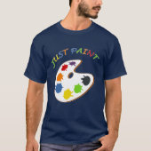 Nur Farbe T-Shirt (Vorderseite)