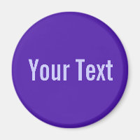 NUR FARBE / violett + Ihr Text