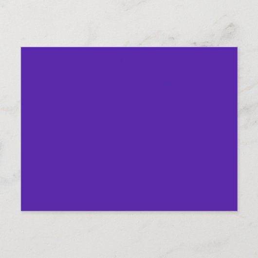 NUR FARBE - violett Postkarte (Vorderseite)