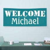 Nur Farbe & Worte + Ihre Ideen Banner (Messe)