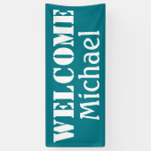 Nur Farbe & Worte + Ihre Ideen Banner (Vertikal)