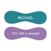 Nur Farben blau & pink + Ihre Namen und Ideen Baseball (Paneele)