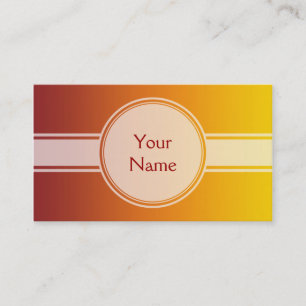 NUR FARBEN - Erde + Ihr Text Visitenkarte