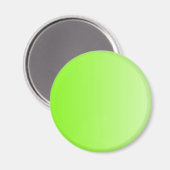 NUR FARBEN - Neongrün Magnet (Vorderseite/Rückseite)