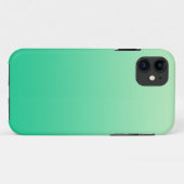 NUR FARBEN - Ozeangrün Case-Mate iPhone Hülle (Rückseite (Horizontal))