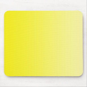 NUR FARBgefälle - Zitrone Mousepad