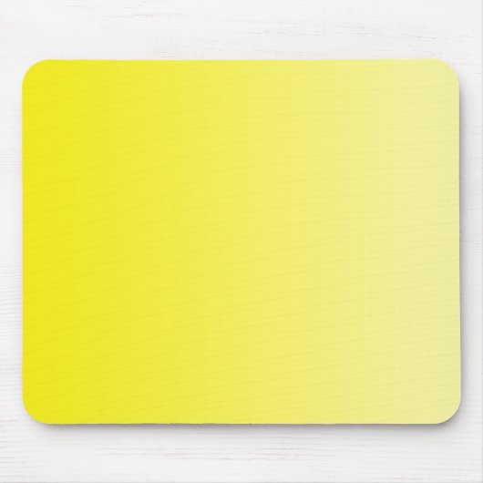 NUR FARBgefälle - Zitrone Mousepad (Vorne)