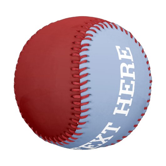 Nur Farbgrade - dunkelblau und dunkelrot Baseball (Schrägansicht)