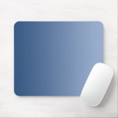 NUR FARBgradienten - blau Mousepad (Mit Mouse)