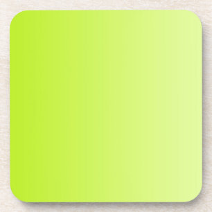 NUR FARBgradienten - Frühlinggrün Getränkeuntersetzer