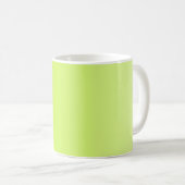 NUR FARBgradienten - Frühlinggrün Kaffeetasse (VorderseiteRechts)