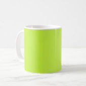 NUR FARBgradienten - Frühlinggrün Kaffeetasse (Vorderseite Links)