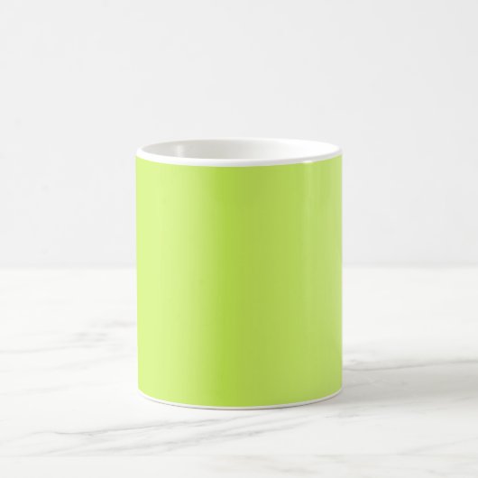 NUR FARBgradienten - Frühlinggrün Kaffeetasse (Mittel)