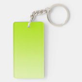 NUR FARBgradienten - Frühlinggrün Schlüsselanhänger (Rückseite)
