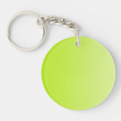 NUR FARBgradienten - Frühlinggrün Schlüsselanhänger (Vorderseite)