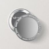 NUR FARBgradienten - grau - Ringe & Dotsilber Button (Vorne & Hinten)