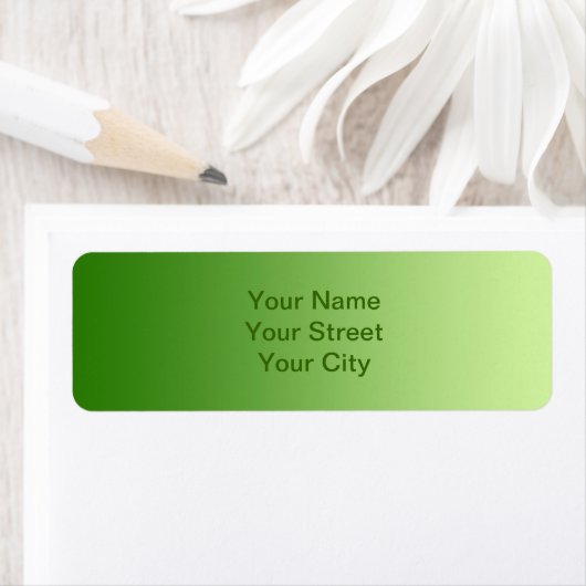 NUR FARBgradienten - grün (Insitu)