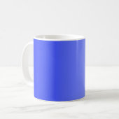 NUR FARBgradienten - königsblau Kaffeetasse (Vorderseite Links)