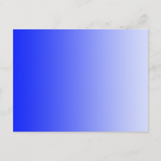 NUR FARBgradienten - königsblau Postkarte (Vorderseite)