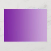 NUR FARBgradienten - lila Postkarte (Vorderseite)