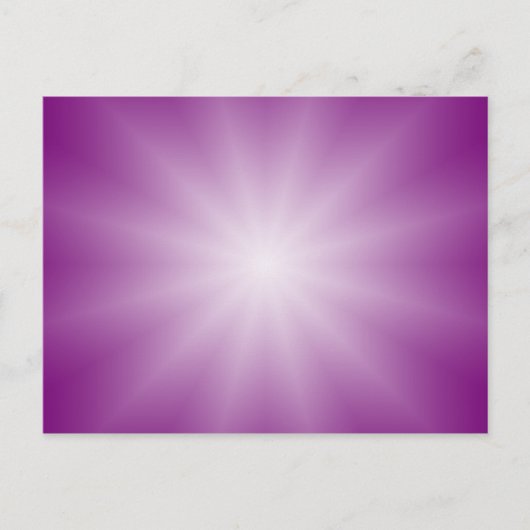 NUR FARBgradienten - Magenta Star Postkarte (Vorderseite)