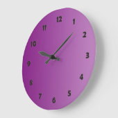 NUR FARBgradienten - Magenta + Uhr Gesicht (Winkel)