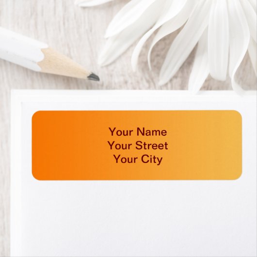 NUR FARBgradienten - orange (Insitu)