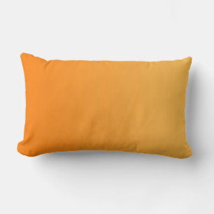 NUR FARBgradienten - orange Lendenkissen