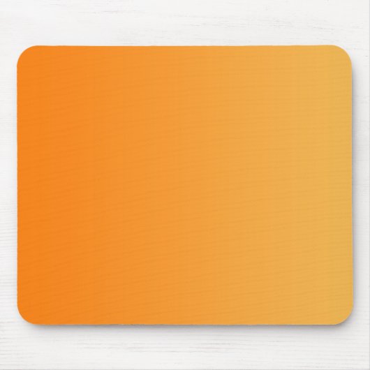 NUR FARBgradienten - orange Mousepad (Vorne)