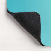 NUR FARBgradienten - Ozeanblau Mousepad (Ecke)