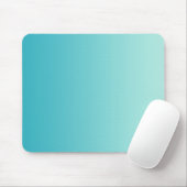 NUR FARBgradienten - Ozeanblau Mousepad (Mit Mouse)
