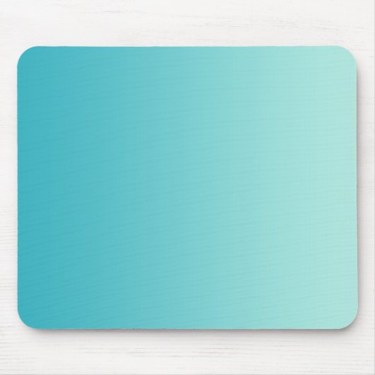 NUR FARBgradienten - Ozeanblau Mousepad (Vorne)