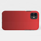 NUR FARBgradienten - rote Liebe Case-Mate iPhone Hülle (Rückseite (Horizontal))