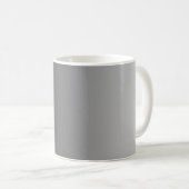 NUR FARBgradienten - schwarz grau Kaffeetasse (VorderseiteRechts)