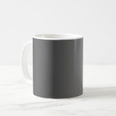 NUR FARBgradienten - schwarz grau Kaffeetasse (Vorderseite Links)