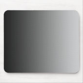 NUR FARBgradienten - schwarz grau Mousepad (Vorne)