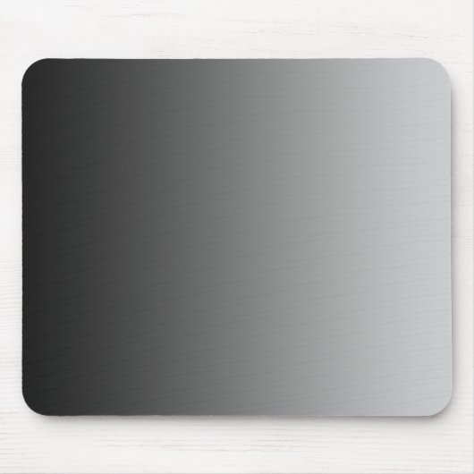 NUR FARBgradienten - schwarz grau Mousepad (Vorne)