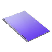 NUR FARBgradienten - violett Notizblock (Rechte Seite)