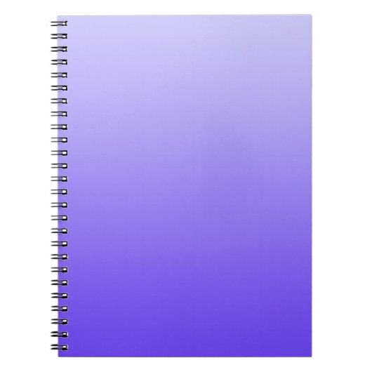 NUR FARBgradienten - violett Notizblock (Vorderseite)