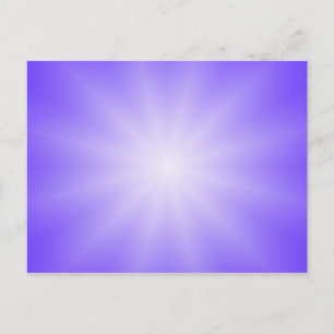 NUR FARBgradienten - violetter Star Postkarte