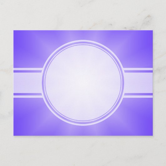 NUR FARBgradienten - violetter Star Postkarte (Vorderseite)