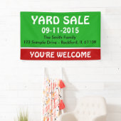 Nur Farbgras grün und Streifen + Ihre Idee Banner (Insitu)