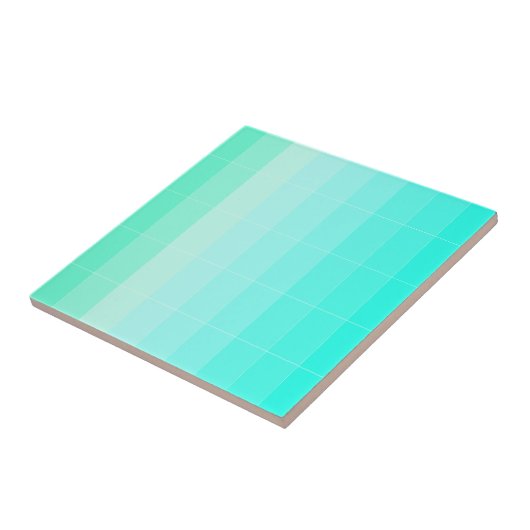 Nur FarbMeergrün Ombre Fliese (Seite)